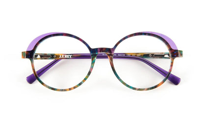 JF1528 C2470 Vermicelle Turquoise Brown/Purple