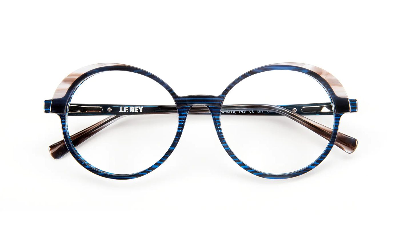 JF1528 C2520 Striped Blue/Brown Pearly