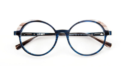 JF1528 C2520 Striped Blue/Brown Pearly