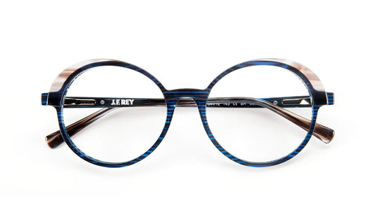 JF1528 C2520 Striped Blue/Brown Pearly