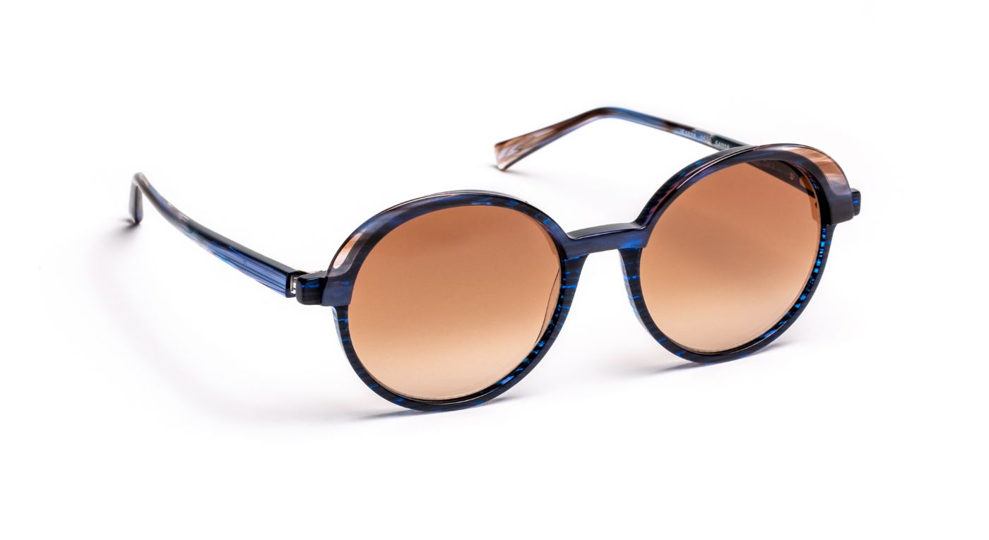 JF1528 C2520SOL Striped Blue/Brown Pearly