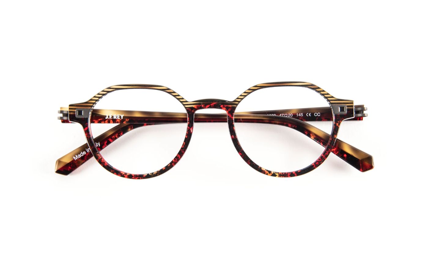 JF1532 C0939 Brown/Beige Striped/Red Python