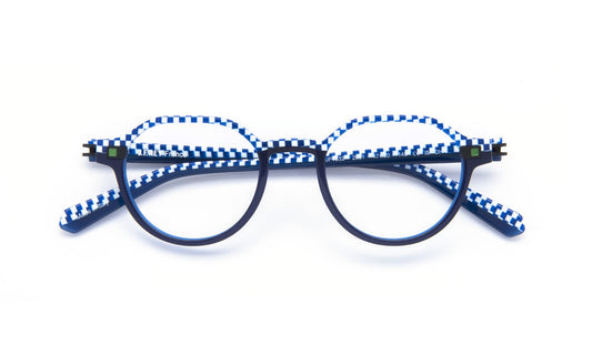 JF1532 C2801 Checkered Blue