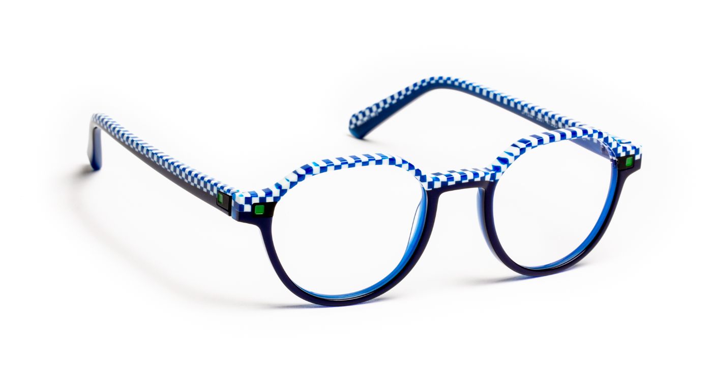 JF1532 C2801 Checkered Blue