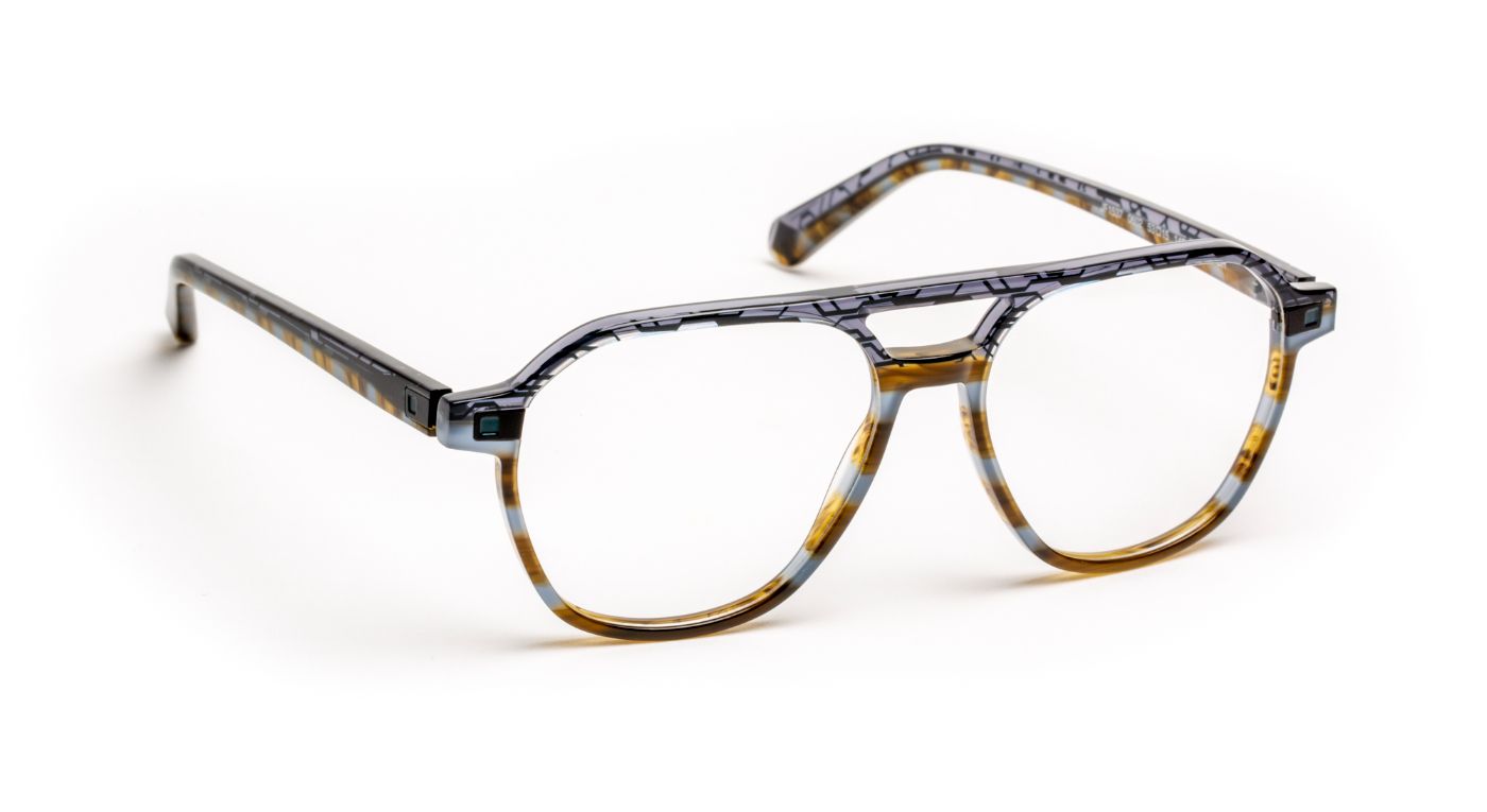 JF1537 C0602 Gray/Brown Striped