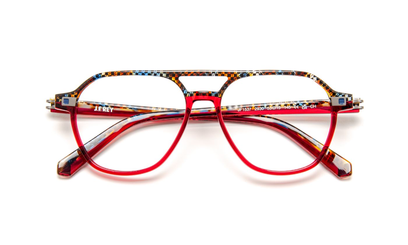 JF1537 C2930 Blue Tortoiseshell/Red