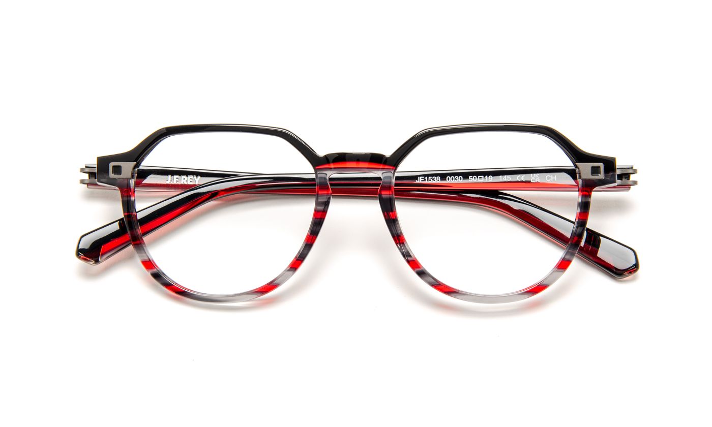 JF1538 C0030 Black/Red Graphic