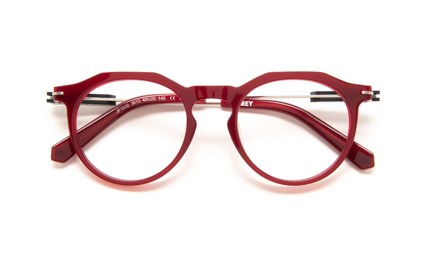 JF1539 C3613 Burgundy/Silver