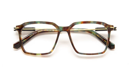 JF1540 C9842 Tortoiseshell Green Dark