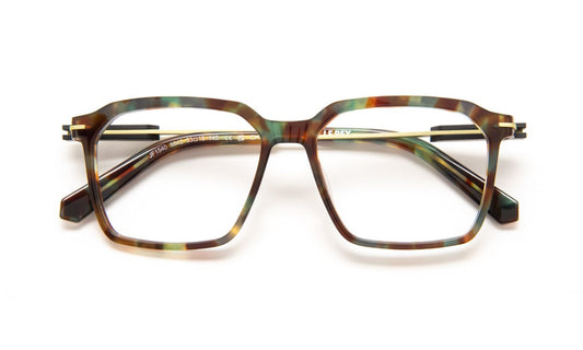JF1540 C9842 Tortoiseshell Green Dark