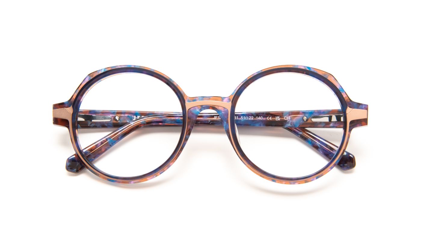 JF1542 C2981 Indigo Blue/Pink Gold