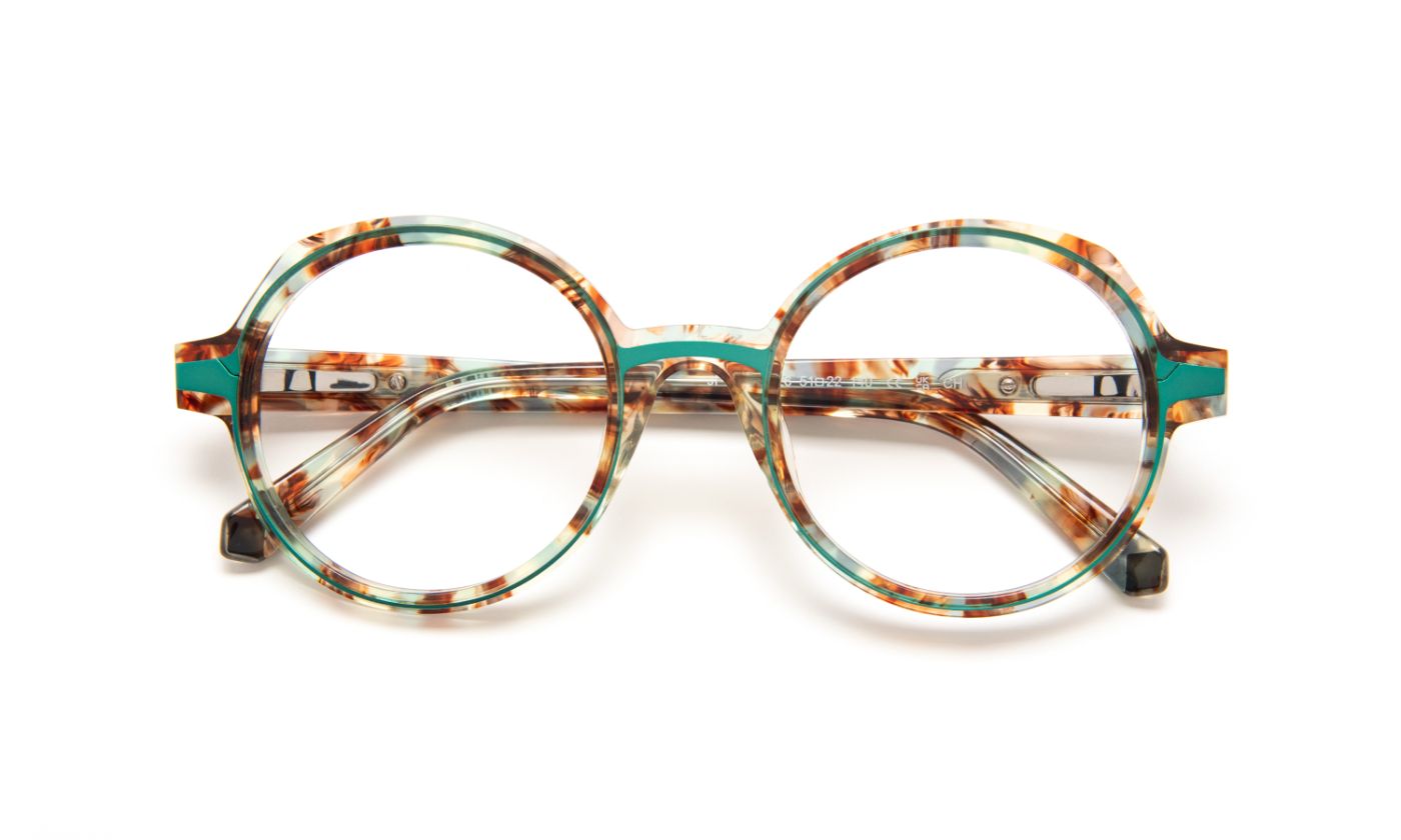 JF1542 C4026 Green Fougere/Blue Cyan