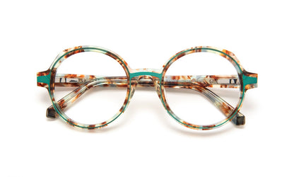 JF1542 C4026 Green Fougere/Blue Cyan