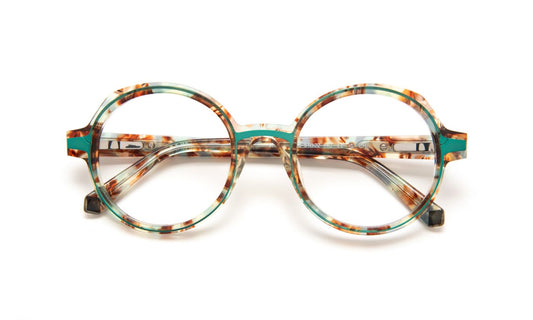 JF1542 C4026 Green Fougere/Blue Cyan