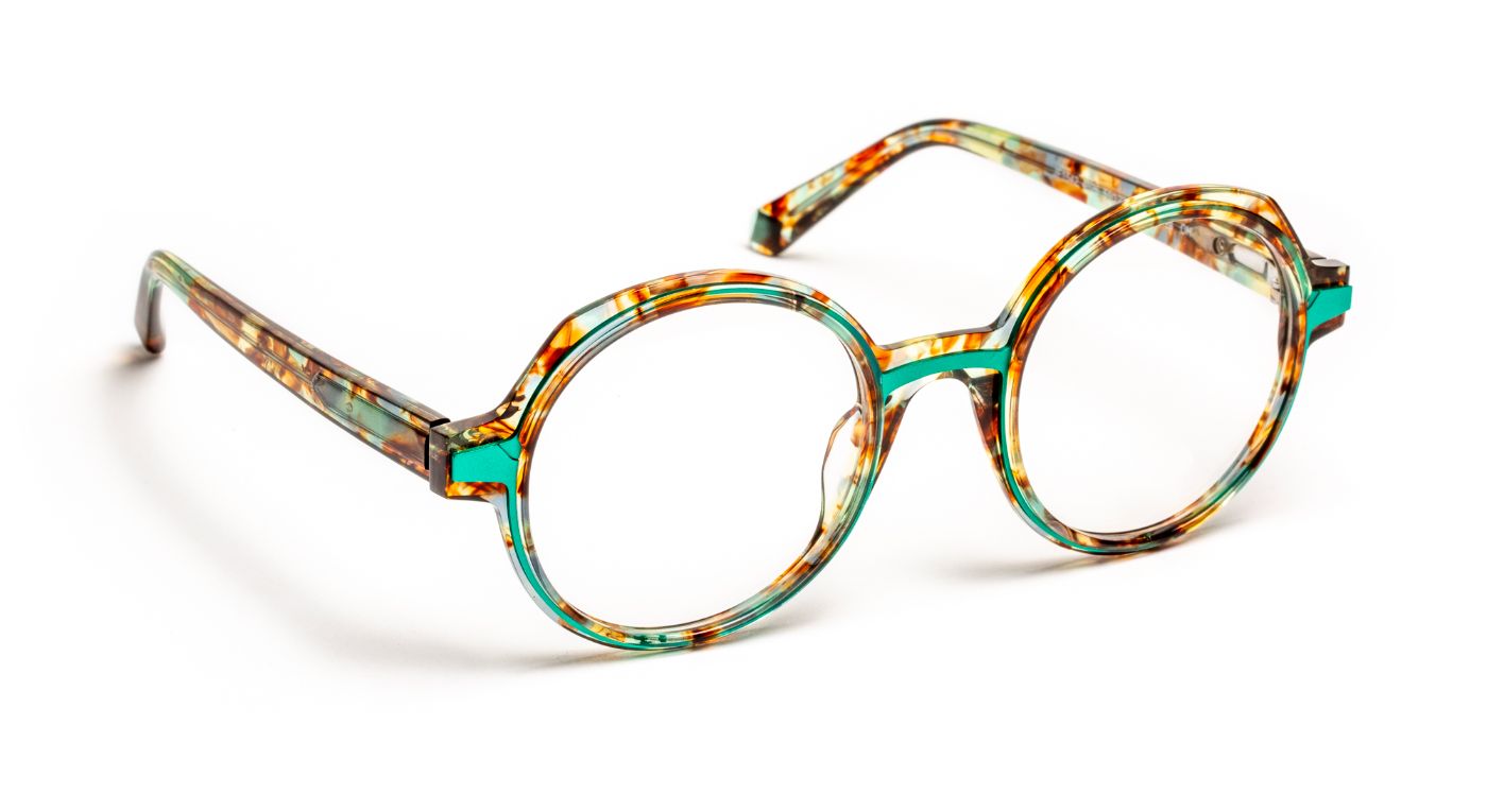 JF1542 C4026 Green Fougere/Blue Cyan