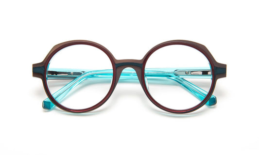 JF1542 C9244 Chocolate/Green Gray