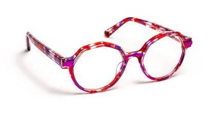 JF1543 C3072 Red Mouchete/Mauve