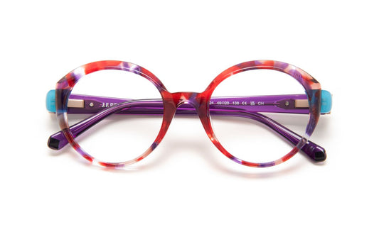 JF1546 C3724 Burgundy/Turquoise