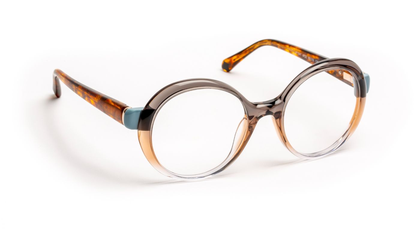 JF1547 C9722 Brown Gradient/Blue Pastel