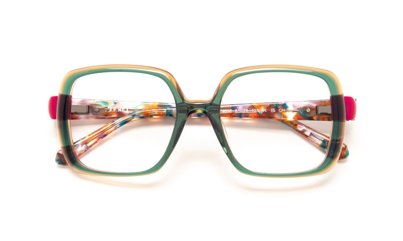 JF1548 C4332 Green/Raspberry