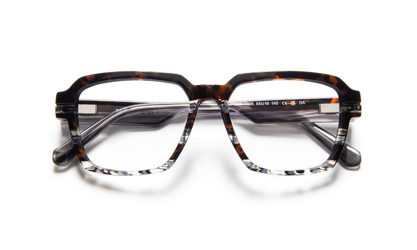 JF1555 C9095 Tortoiseshell/Gray Striped