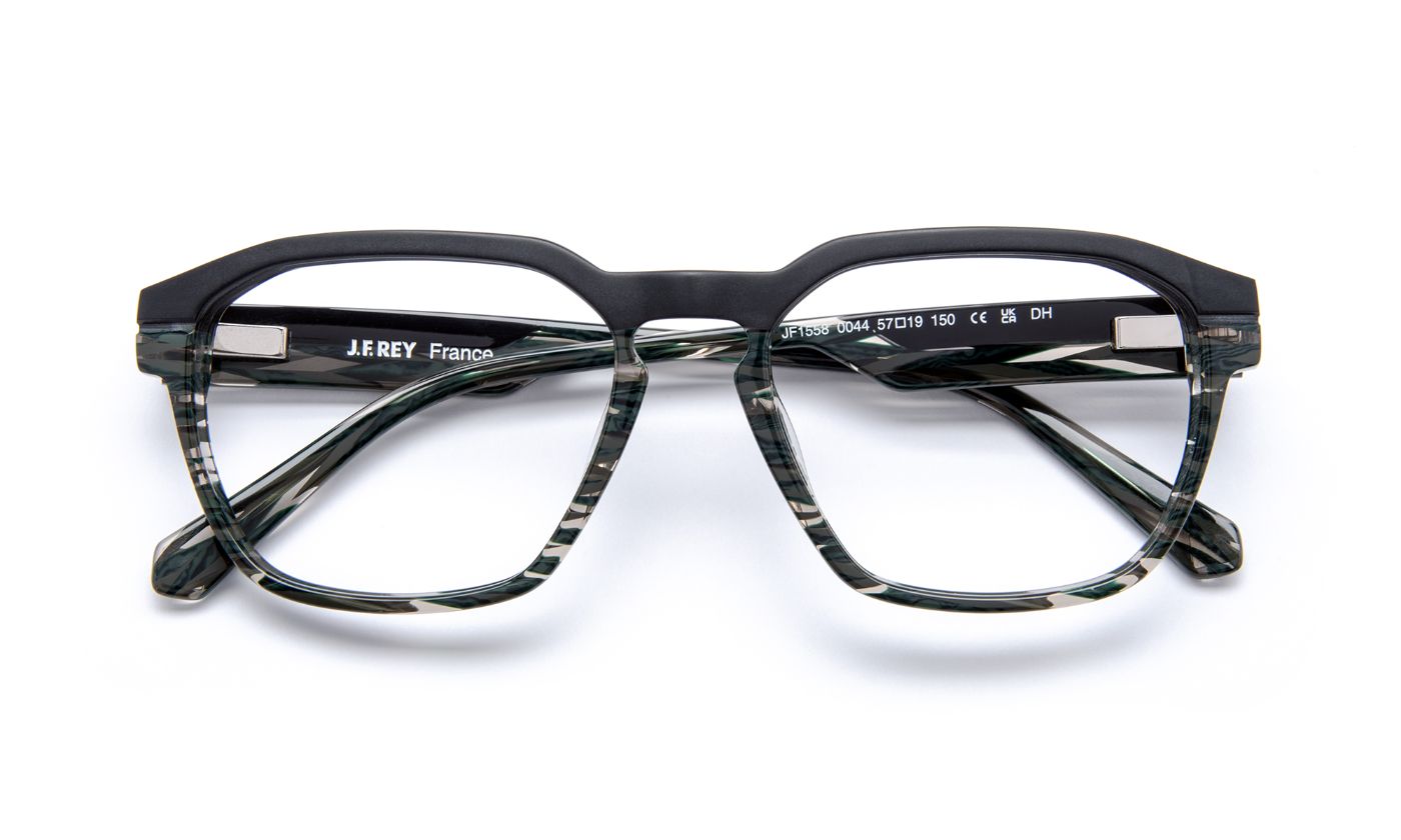 JF1558 C0044 Matte Black/Green