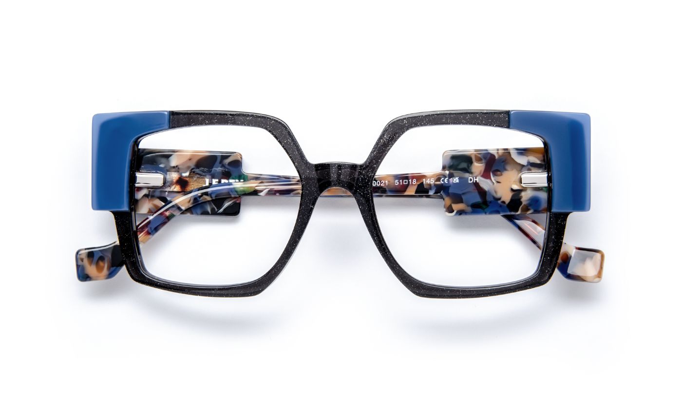 JF1565 C0021 Black/Indigo Blue