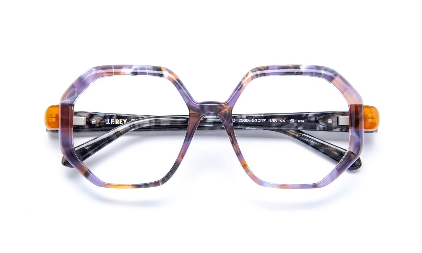 JF1570 C7560 Tortoiseshell Plum/Caramel