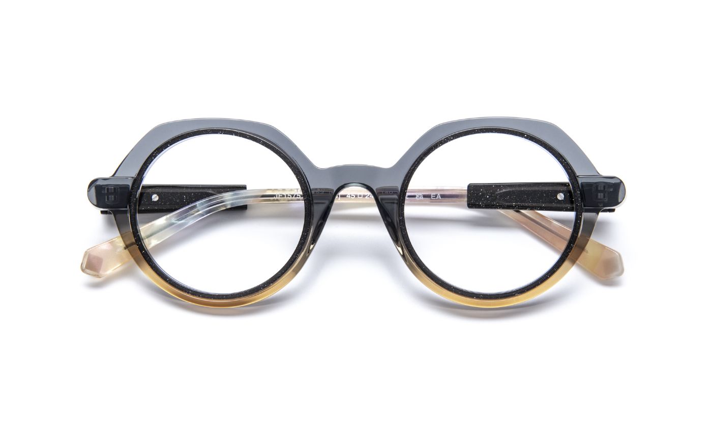 JF1575 C0352 Gradient Gray/Gold/Black/Orse