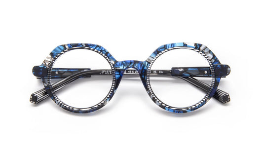 JF1575 C2000 Blue Tortoiseshell/Striped Black