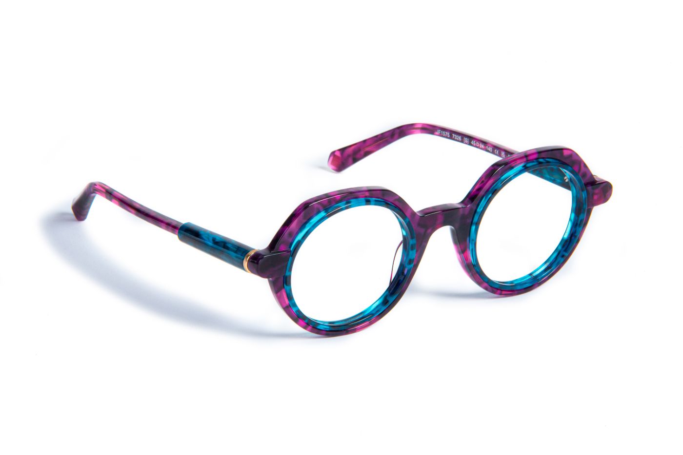 JF1575 C7326 Pink Tortoiseshell Purple/Blue