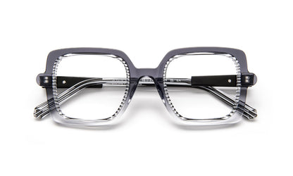 JF1576 C0010 Gradient Gray/Cristal/Striped Black