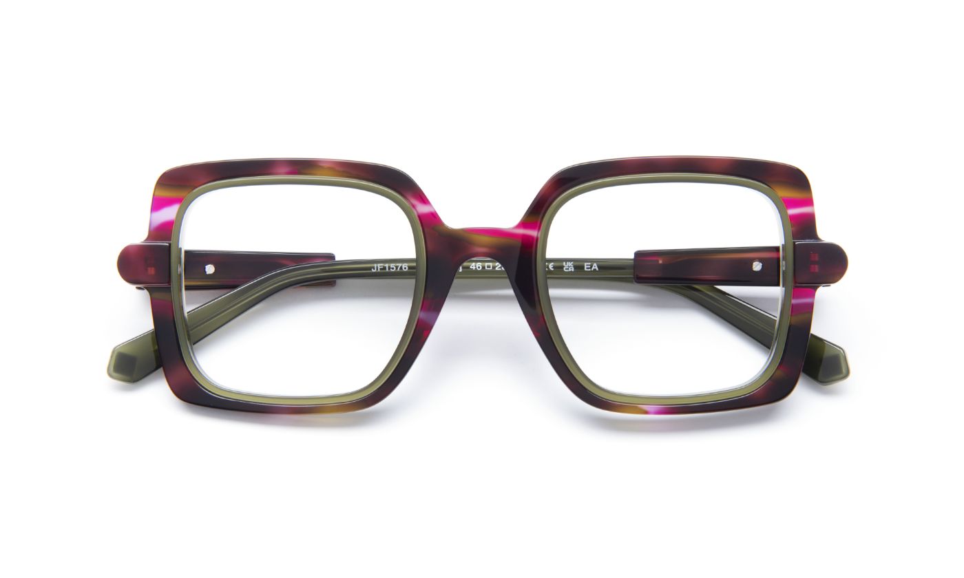 JF1576 C7846 Tortoiseshell Fuchsia/Olive