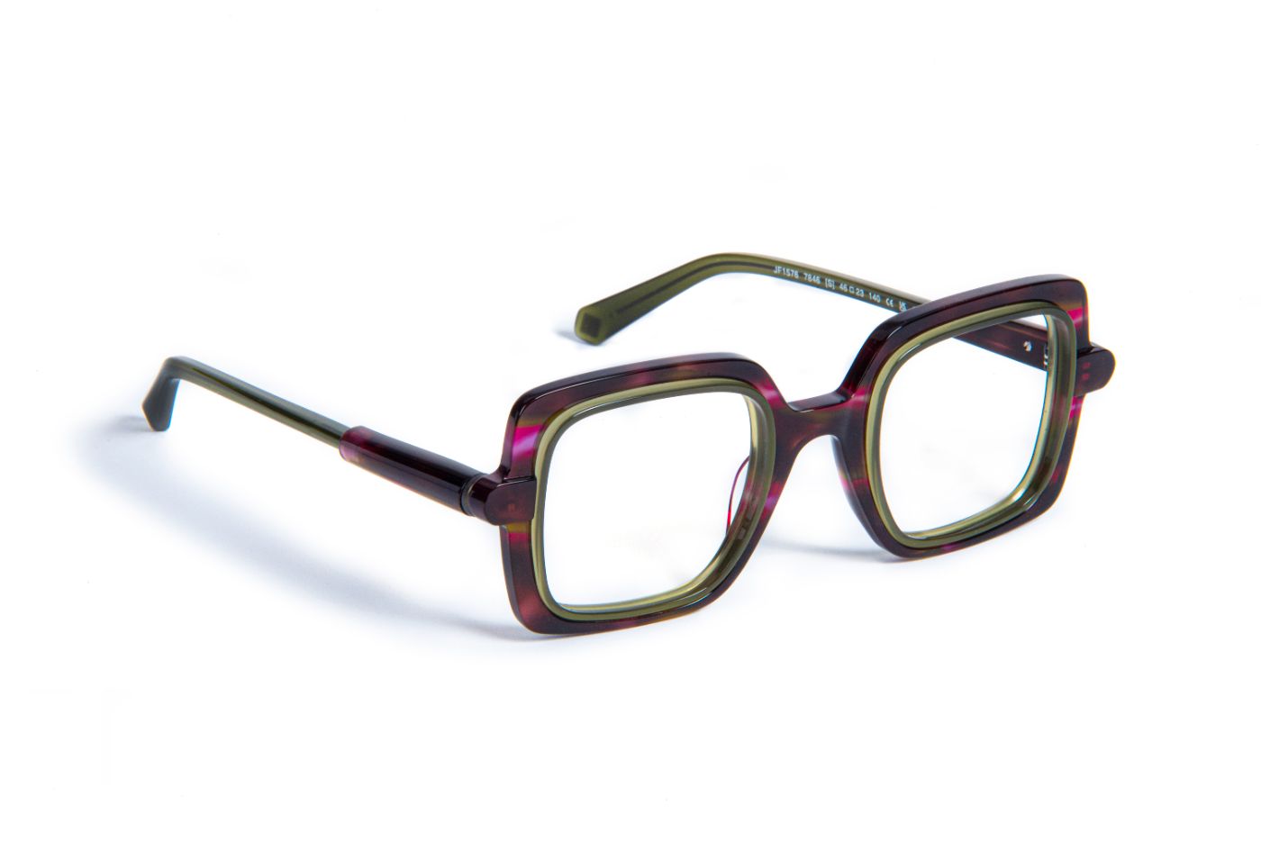 JF1576 C7846 Tortoiseshell Fuchsia/Olive