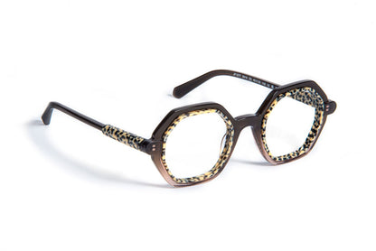 JF1577 C9016 Gradient Brown/Leopard