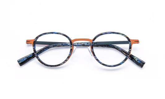 JF2677 C2260 Fabric Blue/Orange