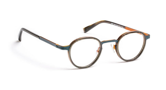 JF2677 C9165 Striped Brown/Blue/Copper