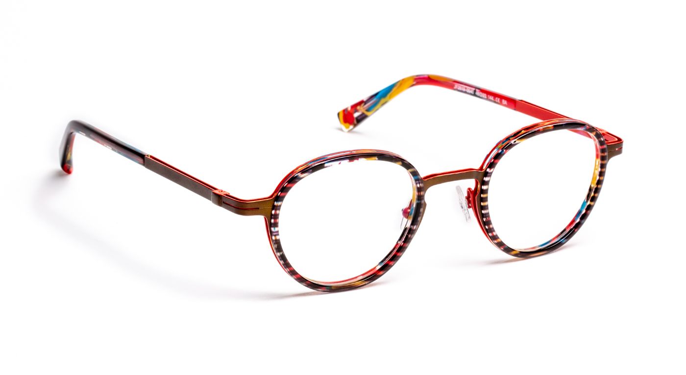 JF2819 C0540 Striped Black/Red/Yellow/Khaki