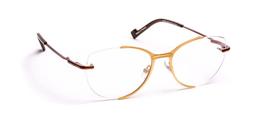 JF2850 C5590 Rose Gold Satin/Brown Warm