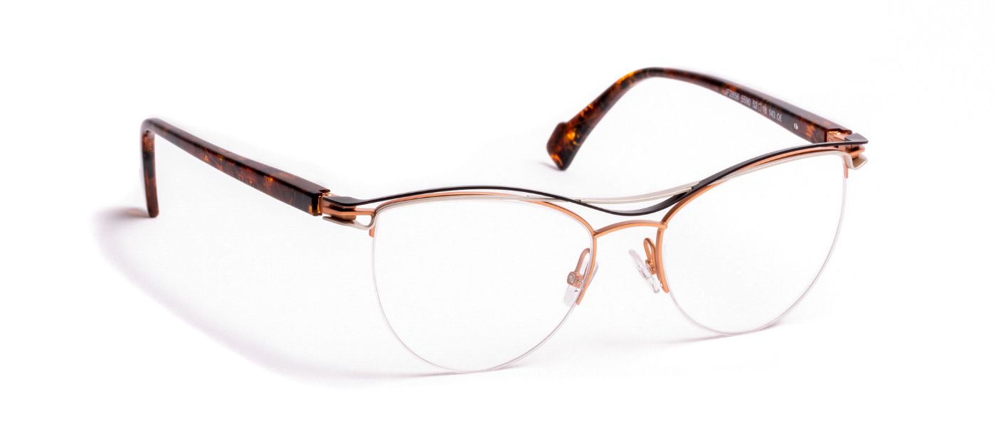 JF2856 C5590 Rose Gold Satin/Black/Gunmetal Matte