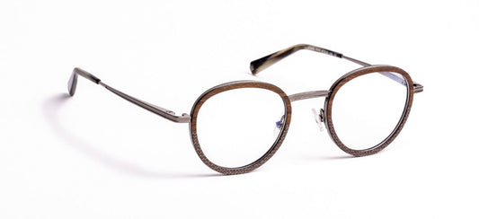 JF2860 C0005 Wood/Fiber Brown/Metal Gunmetal Shiny