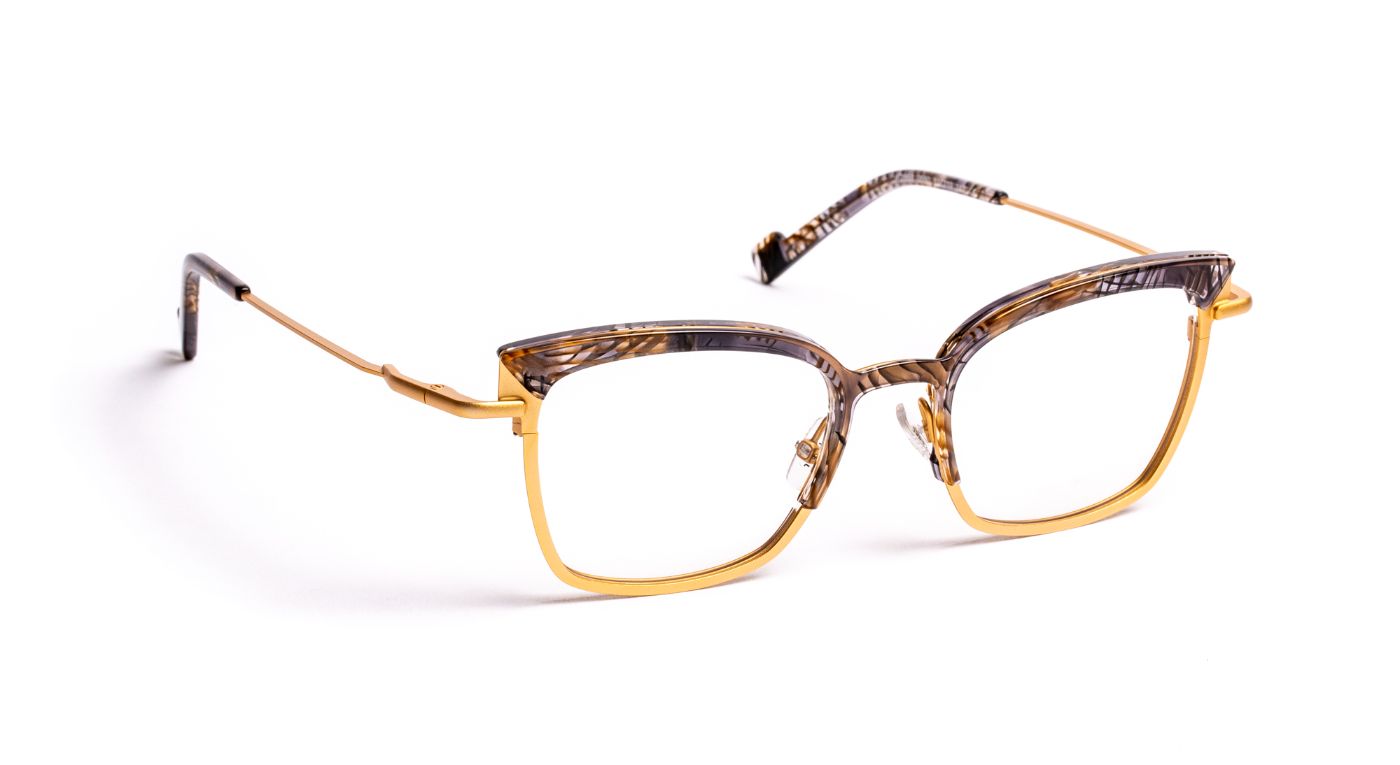 JF2868 C0550 Mesh Black/Satin Gold