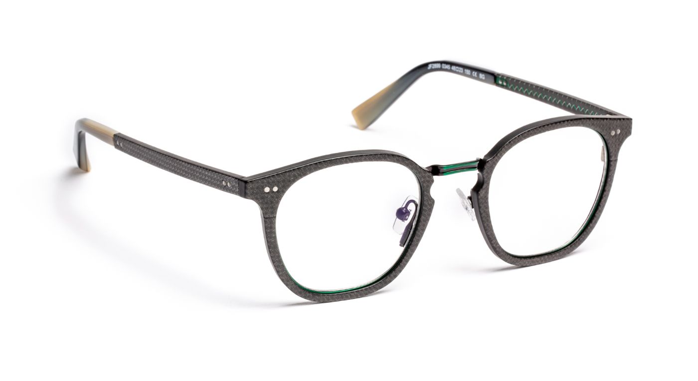 JF2899 C0345 Carbon/Fiber Green/Green Brushed