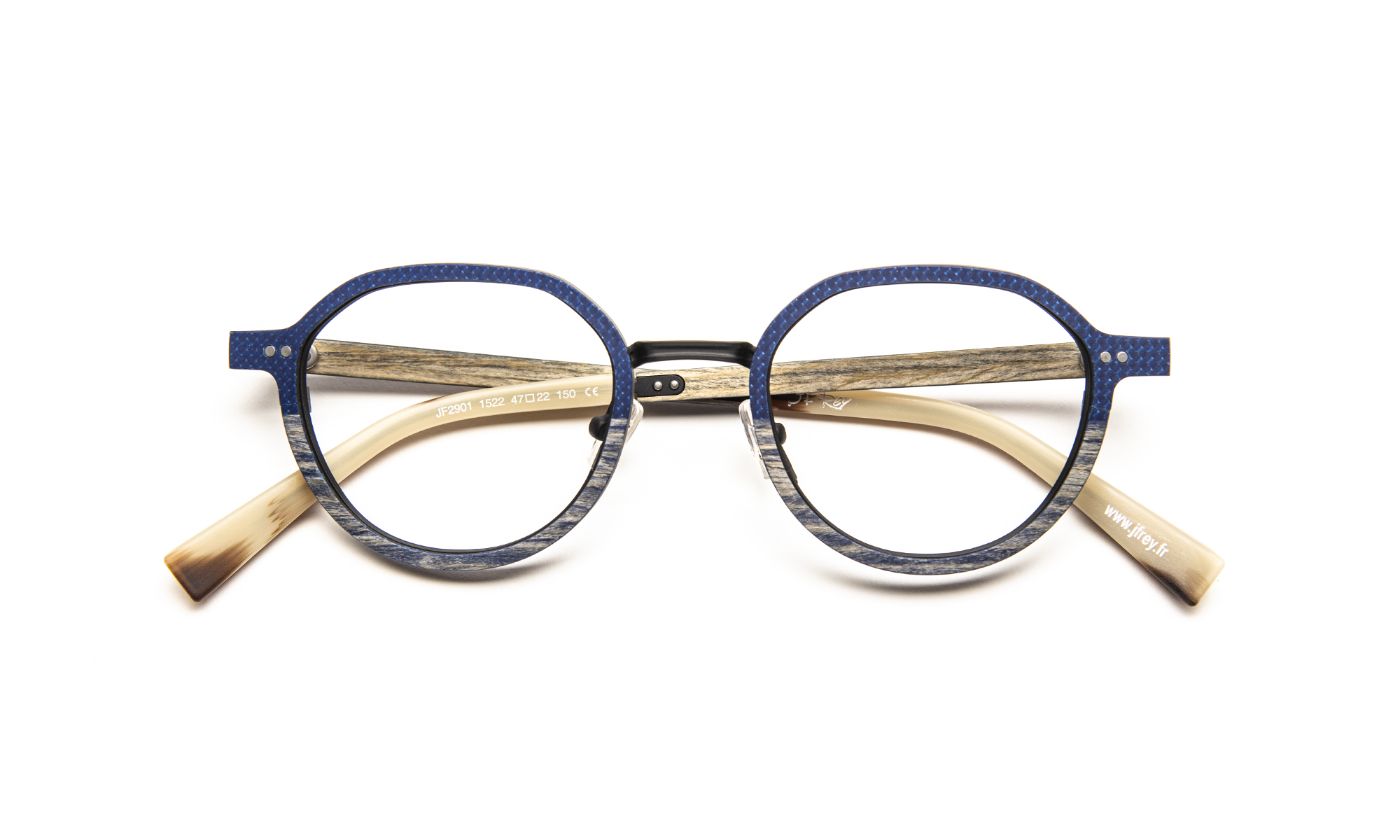 JF2901 C1522 Fiber Blue/Wood/Black