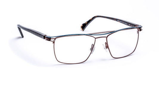 JF2905 C9025 Brown/Teal Blue/Ruthenium