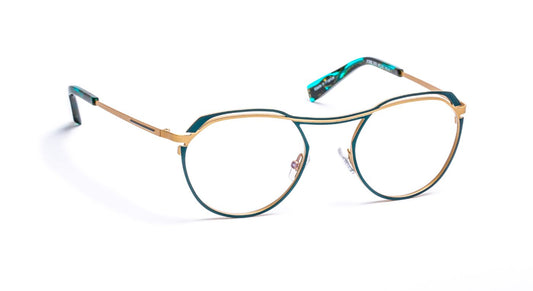 JF2908 C2550 Teal Blue/Gold