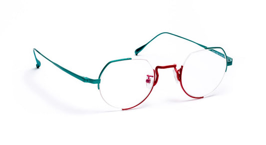 JF2918 C4932 Emerald Green/Raspberry