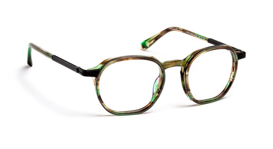JF2949 C4540 Tortoiseshell Green/Black Satin