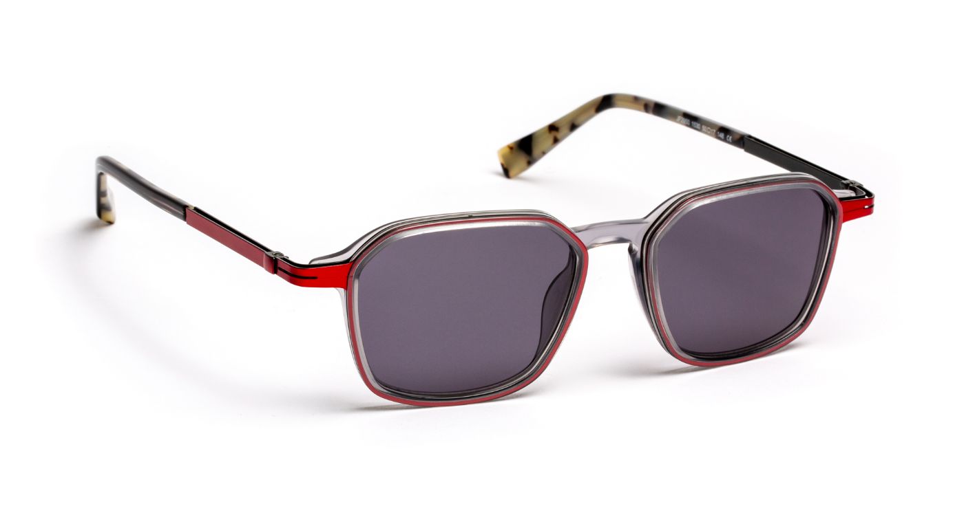 JF2950 C1530 Gray Transparent/Tortoiseshell/Red/Fun