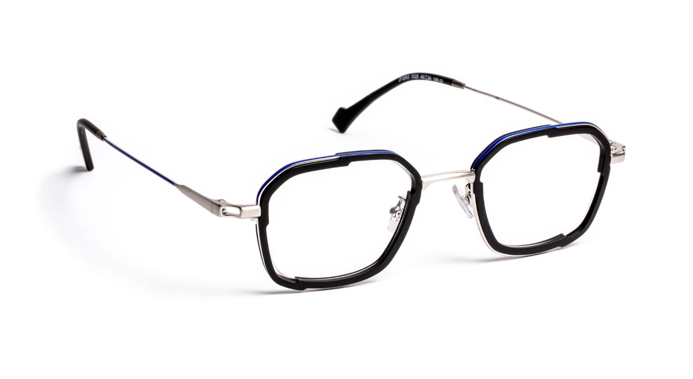 JF2953 C0025 Black/Klein Blue/Silver Brushed
